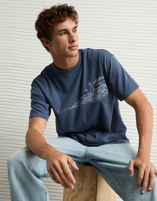 AE Boxy Nautical Graphic T-Shirt