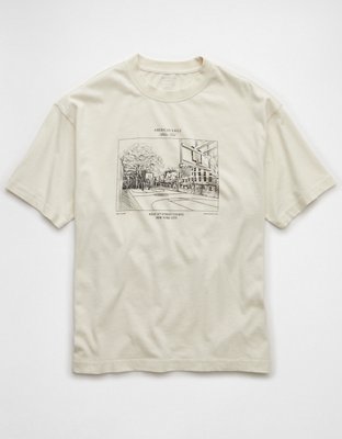 AE Boxy Logo Graphic T-Shirt