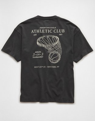 AE Boxy Logo Graphic T-Shirt