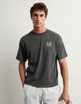 AE Boxy Logo Graphic T-Shirt