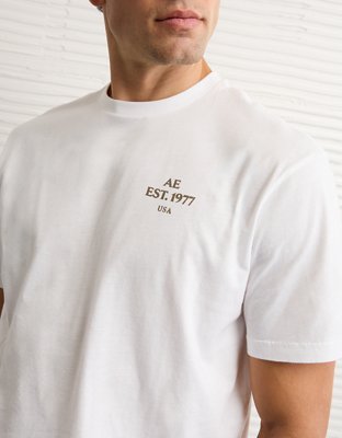AE T-shirt con Gráfico de Logotipo