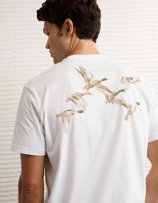 AE T-shirt con Gráfico de Logotipo