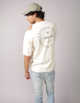Camiseta extragrande con gráfico y logotipo AE