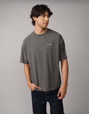 Camiseta extragrande con gráfico y logotipo AE