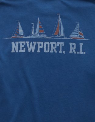 AE Playera Recta con Gráfico Náutico