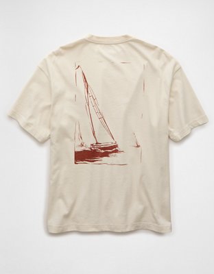 AE Boxy Nautical Graphic T-Shirt