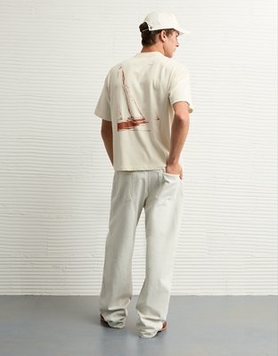 AE Boxy Nautical Graphic T-Shirt