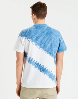 Мужские футболки American Eagle AE Vintage Wash Tie-Dye Graphic T-Shirt — фото 4