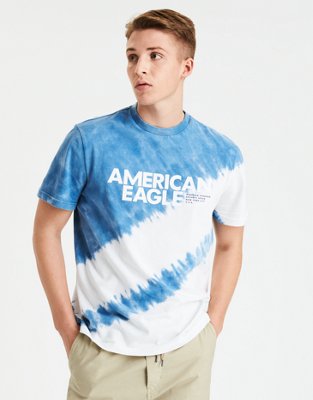 AE Vintage Wash Tie-Dye Graphic T-Shirt