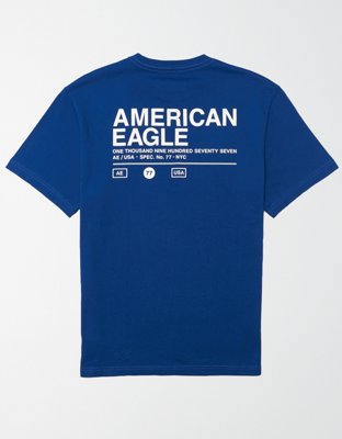 Мужские футболки American Eagle AE Short Sleeve Graphic T-Shirt — фото 2