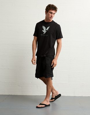 T-shirt à image logo emblématique AE