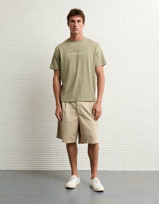 T-shirt à image logo emblématique AE