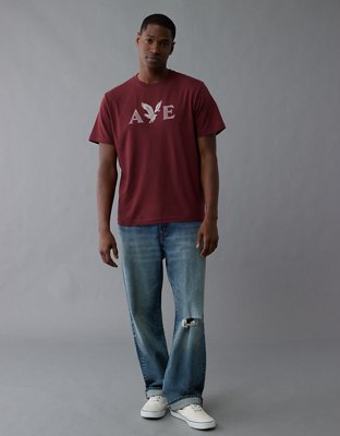 T-shirt à image logo emblématique AE
