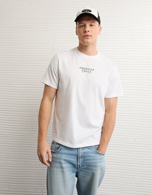 T-shirt graphique à logo AE