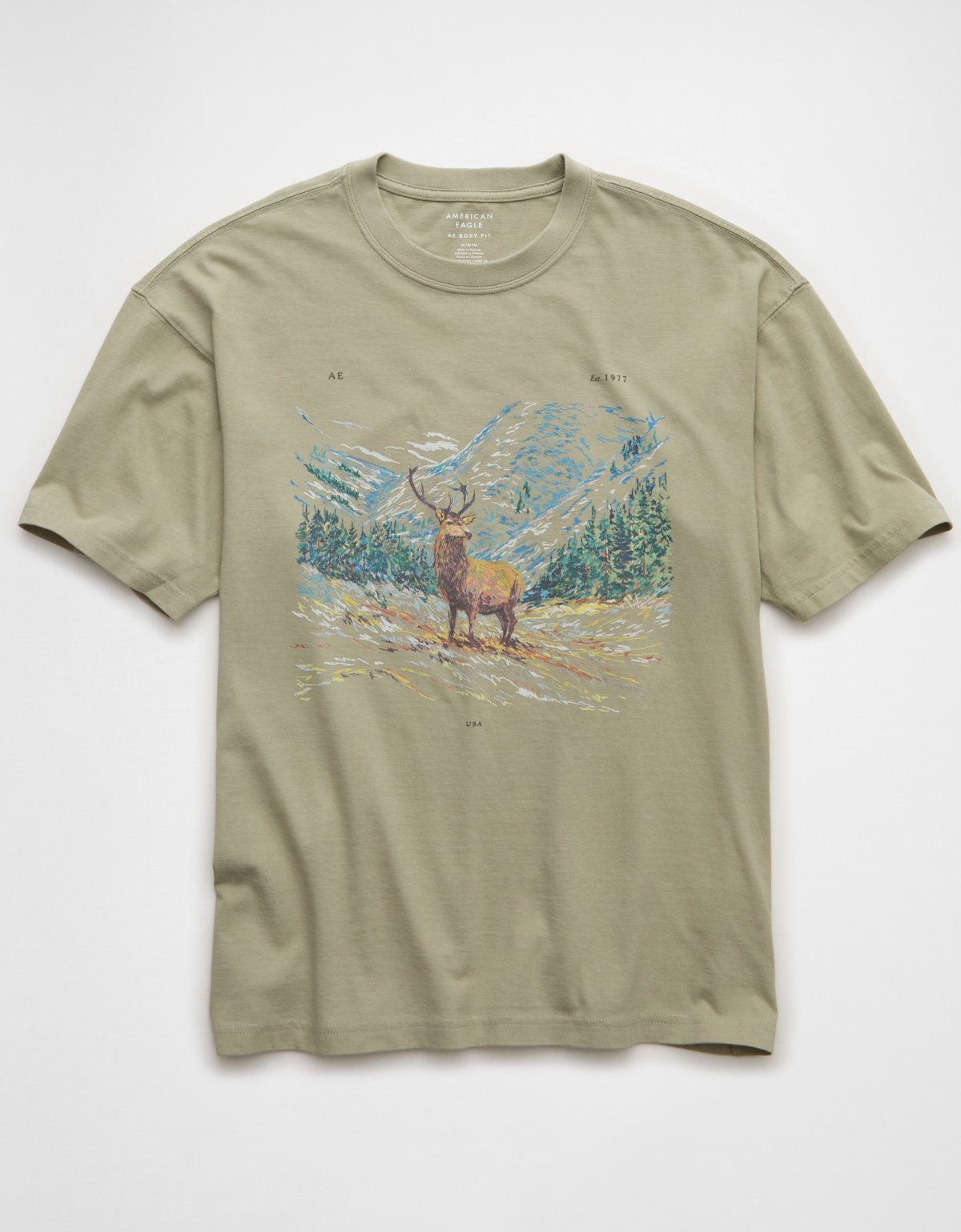 AE Boxy Destination Graphic T-Shirt - image 3
