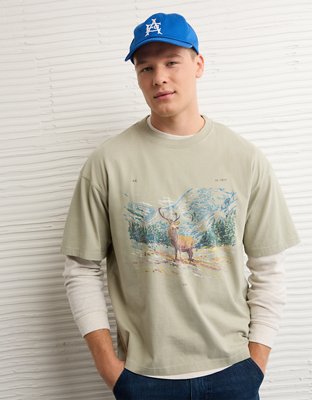 AE Boxy Destination Graphic T-Shirt