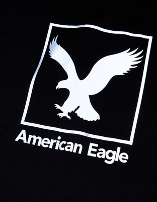 Мужские футболки American Eagle AE Short-Sleeve Reflective Graphic T-Shirt — фото 2