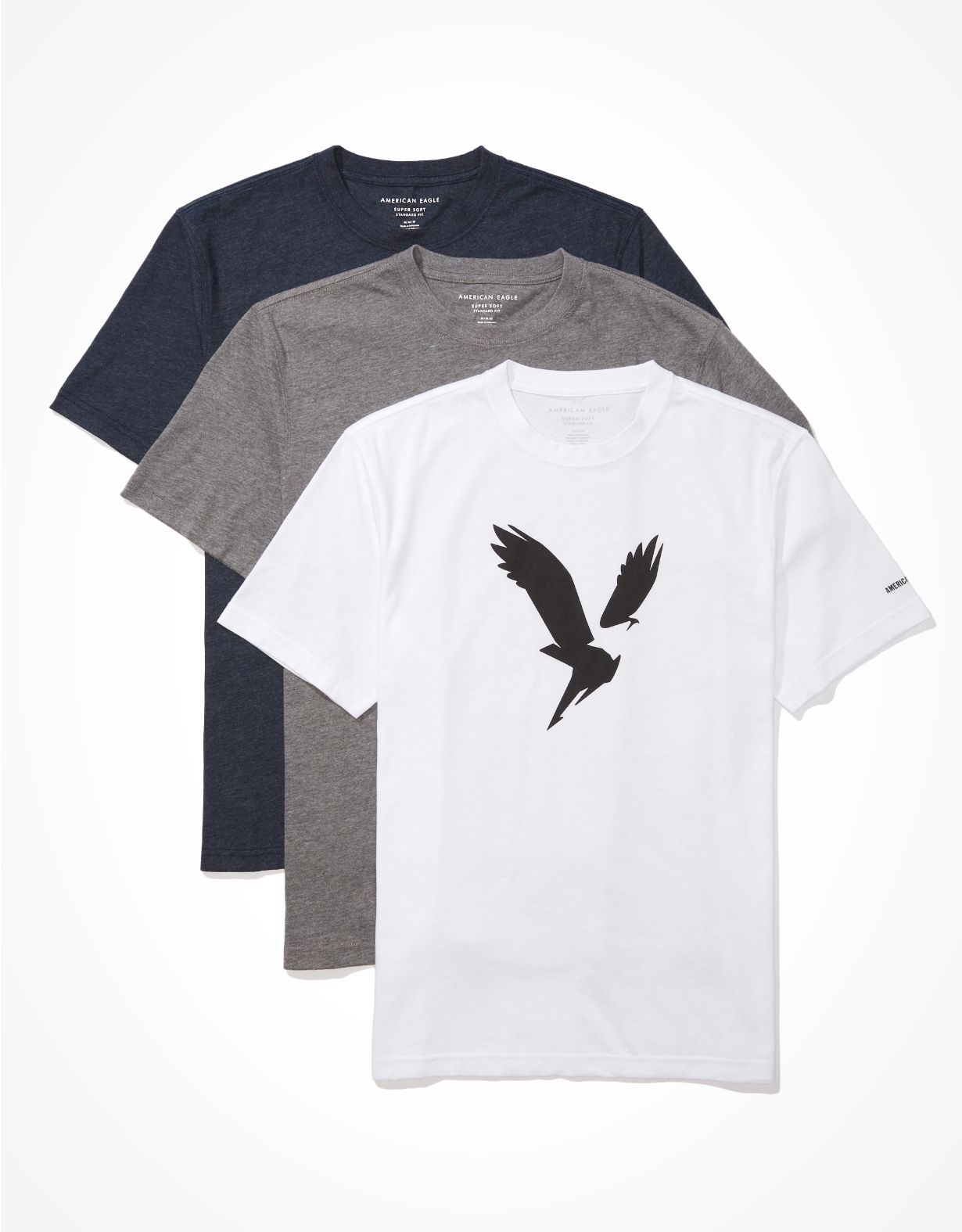 AE Super Soft Graphic T-Shirts 3-Pack