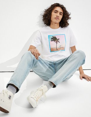 Мужские футболки American Eagle AE Photo Graphic T-Shirt — фото 3
