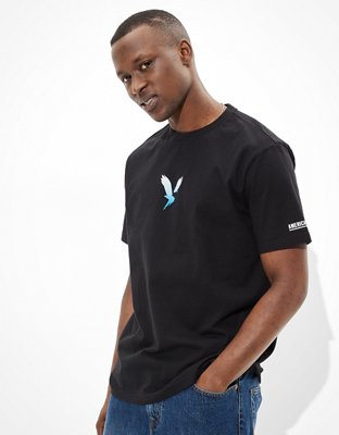 Мужские футболки American Eagle AE Super Soft Gradient Graphic T-Shirt — фото 3
