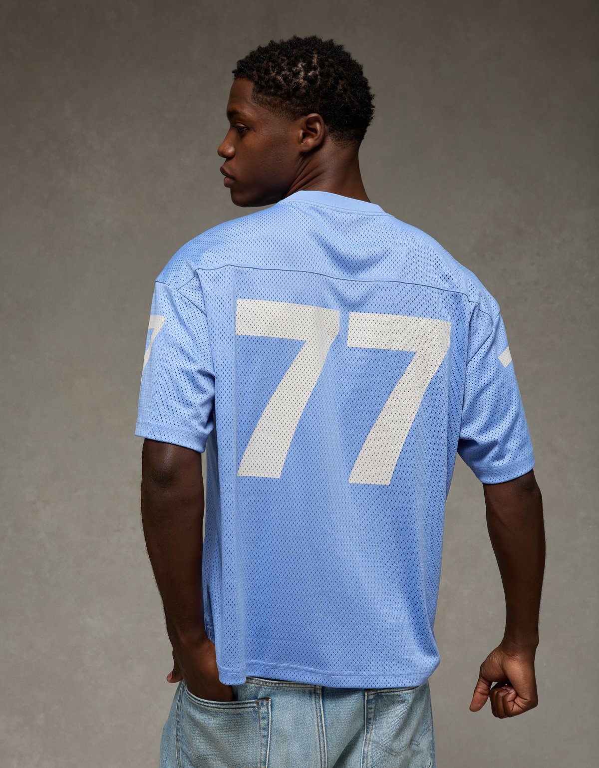 AE Boxy Destination Graphic Mesh Jersey - image 2
