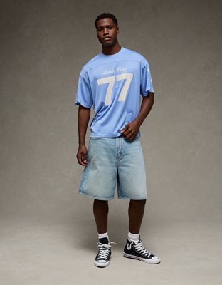 AE Boxy Destination Graphic Mesh Jersey