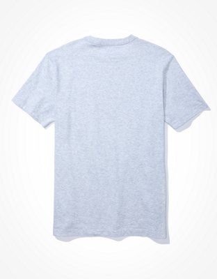 Мужские футболки American Eagle AE Super Soft Box Logo Graphic T-Shirt — фото 4