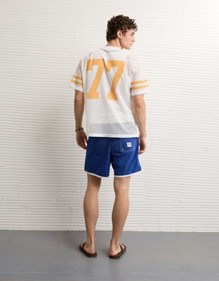 AE Boxy Graphic Mesh Jersey