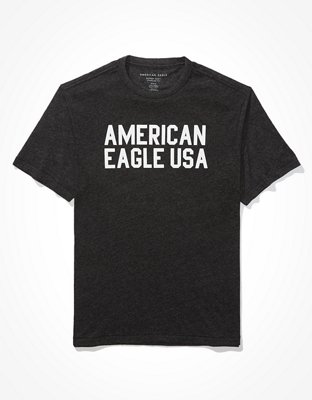 American eagle hot sale black t shirt