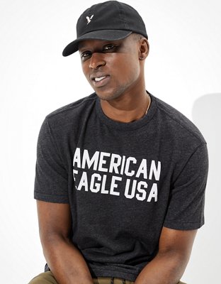 Мужские футболки American Eagle AE Super Soft Tri-Blend Graphic T-Shirt — фото 3