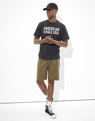 Мужские футболки American Eagle AE Super Soft Tri-Blend Graphic T-Shirt — фото 2
