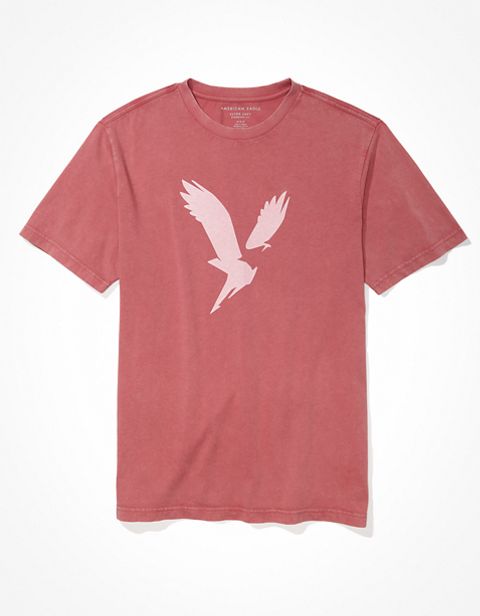Мужские футболки American Eagle AE Super Soft Eagle Graphic T-Shirt