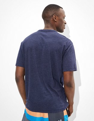 Мужские футболки American Eagle AE Super Soft Tri-Blend Poolside Vibes T-Shirt — фото 3