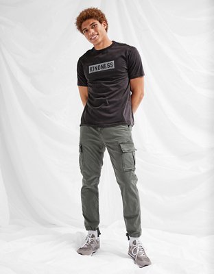 Мужские футболки American Eagle AE Super Soft Positive Message Graphic T-Shirt — фото 2