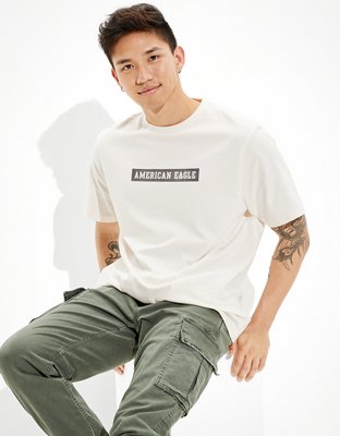 AE Super Soft Box Logo Graphic T-Shirt