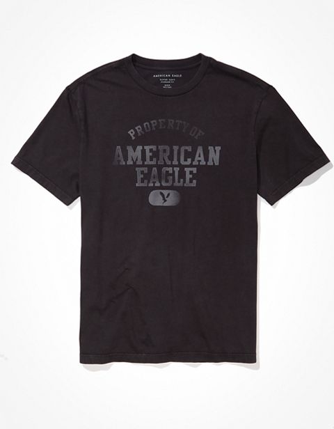 Мужские футболки American Eagle AE Super Soft Vintage Vault Graphic T-Shirt
