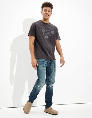 Мужские футболки American Eagle AE Super Soft Vintage Vault Graphic T-Shirt — фото 2