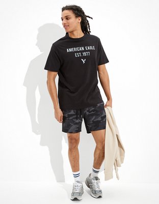AE Standard Fit Logo Graphic T-Shirt | American Eagle