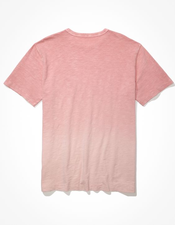 AE Super Soft Slub Dip-Dye Graphic T-Shirt