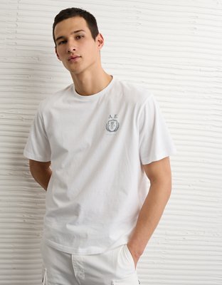 T-shirt à image de logo en coupe standard AE