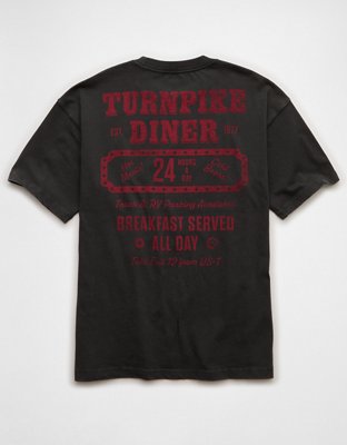 T-shirt droit à image Destination AE