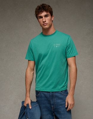 AE Standard Fit Lightweight Logo Graphic T-Shirt