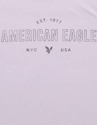 AE Standard Fit Lightweight Logo Graphic T-Shirt
