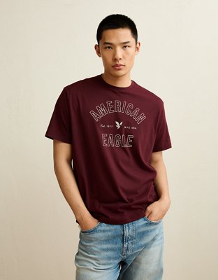 AE Standard Fit Lightweight Logo Graphic T-Shirt