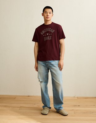 AE Standard Fit Lightweight Logo Graphic T-Shirt
