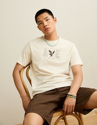 AE Lightweight Icon Logo Graphic T-Shirt from American Eagle - $8.97