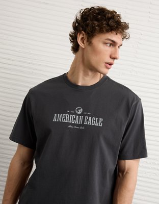 AE Standard Fit Graphic Logo T-Shirt