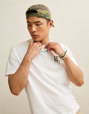AE Standard Fit Graphic Logo T-Shirt | American Eagle