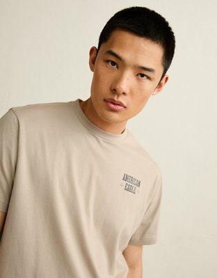 AE Standard Fit Graphic Logo T-Shirt | American Eagle