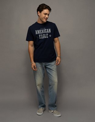 AE Standard Fit Graphic Logo T-Shirt